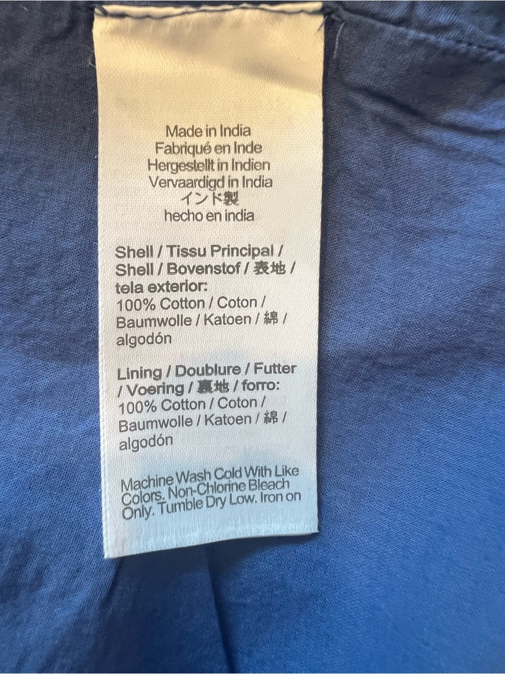 Natural Fibers Breathable Cotton Sundress Preppy Coastal J. Crew Factory - Picture 4 of 4